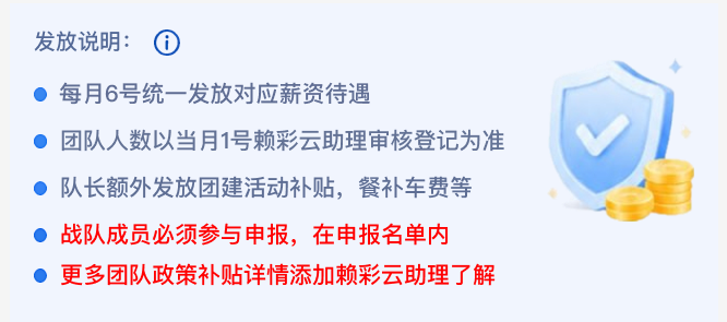 发放说明